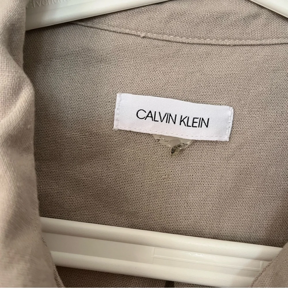Calvin Klein Linen Dress - Picture 7 of 8